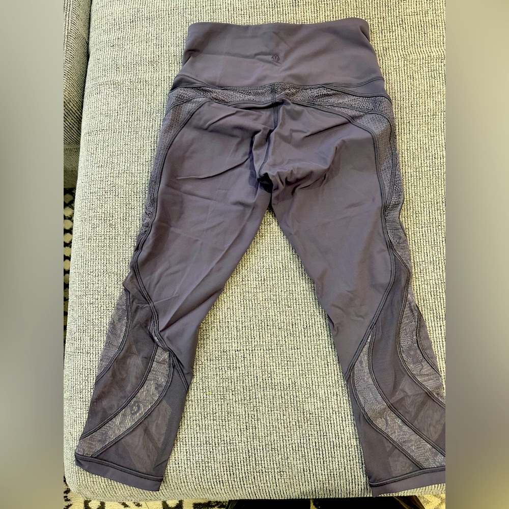 Rare lululemon wunder under lace 25” leggings